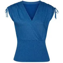 LASCANA Stricktop Damen blau Gr.36/38