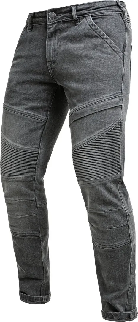 John Doe Rebel Motorradjeans, grau, Größe 28 für Männer