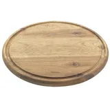 Metaltex Schneidebrett Ø24cm, akazie