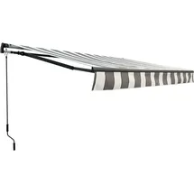 Garden Pleasure Gelenkarmmarkise 300 x 200 cm grau
