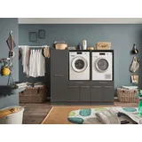 laundreezy Mehrzweckschrank-Set LAUNDREEZY LDSK12 185 x 162 x 67,5 cm Grau