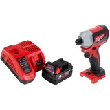 Milwaukee M18 BLID2-501FC Akku Schlagschrauber 180 Nm 1/4" + Akku 5,0 Ah + Lader