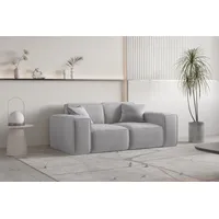 Fun Möbel Sofa Designersofa CELES PREMIUM 2-Sitzer in Stoff,