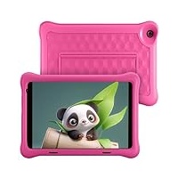 Yicty 8 Zoll Kinder Tablet Android 12 Quad-Core 2 GB RAM HD 1280 x 800 IPS-Bildschirm Dual-Kamera 4000 mAh mit Schutzhülle (Rosa)