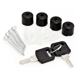 Relaxdays Briefkasten Silber