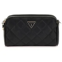 GUESS Umhängetasche Eco Carly Mini Status XBody Black