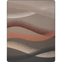 Biederlack Wohndecke »Wohndecke Desert Wave«, im modernen Design braun