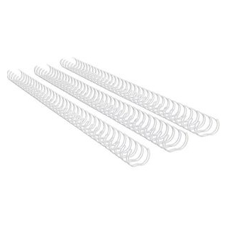 Fellowes Drahtbinderücken 10 mm Bindegerät Zubehör, Weiss