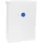 ARREGUI Tondo M E6731-blu Weiß/Blau inkl. Zeitungsfach