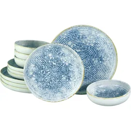CreaTable CreaTable, Geschirrset, Uno (12 Stück)