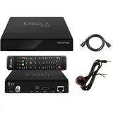 AMIKO Mira X HiS-2000 DVB-S2X HEVC Sat Receiver Satellite TV Linux 2X USB 2.0 100Mbps Ethernet Hdmi Multi Stream
