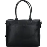 GREENBURRY Fiorentina Aktentasche Leder 39 cm Laptopfach schwarz
