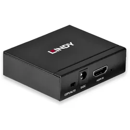 Lindy HDMI Splitter 2 Port 3D 2160p30 HDMI-Splitter Mehrfarbig