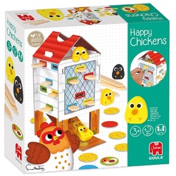 Goula Lernspielzeug Goula 53170 Happy Chickens, Kinderspiel bunt