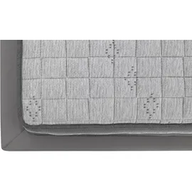 Talamo Italia Einzelmatratze Orietta, Matratze aus Memory-Schaum und Mikrofedern mit Taschen, 100% Italy, Anti-Milbe und hypoallergen, cm