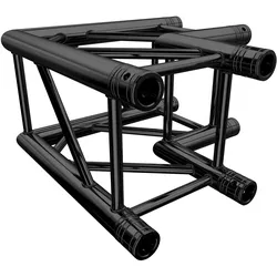 Global Truss F34 2-Weg Ecke C21 90° inkl. Verbinder schwarz