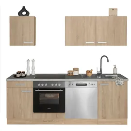 OPTIFIT Küchenzeile 210 cm beige