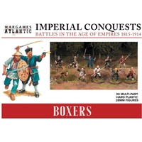 Imperial Conquests – chinesische Boxershorts – 30 mehrteilige Hartplastik (hochschlagfestes Polystyrol), 28 mm Figuren