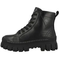 Dockers by Gerli Damen Combat Boots, Frauen Stiefeletten,uebergangsschuhe,uebergangsstiefel,schnürstiefel,Stiefel,Bootee,schwarz,37 EU - 37 EU
