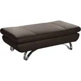 PLACES OF STYLE Hocker San Angelo Mikrofaser 130 x 43 x 65 cm Braun