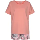 vivance dreams by lascana Vivance Dreams Shorty Pyjama-Shorts coral-apricot 36/38