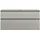 Burgbad Waschtischunterschrank 2 Auszüge 120 x 55,2 x 66,1 cm Basaltgrau Matt