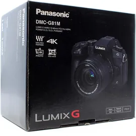 Panasonic Lumix DMC-G81M schwarz + 12-60 mm F3,5-5,6 OIS