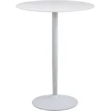 VCM Bartisch Malta 80 x 80 cm Weiß