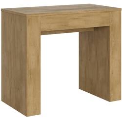 Itamoby Ausziehbare Konsole 90x49/307 cm Extra Natur Eiche