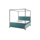 Musterring Himmelbett My Heaven ¦ türkis/petrol ¦ Maße (cm): B: 215 H: 204
