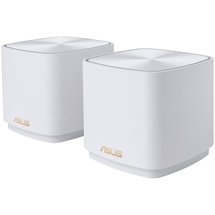 Asus ZenWiFi XD5 AX3000 2er Set Weiß kombinierbarer Router Home Mesh WiFi 6 System