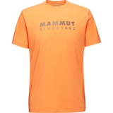 Mammut Herren Trovat Logo T-Shirt orange)