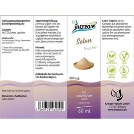 increase naturally Liposomales Selen Tropfen 180 ml