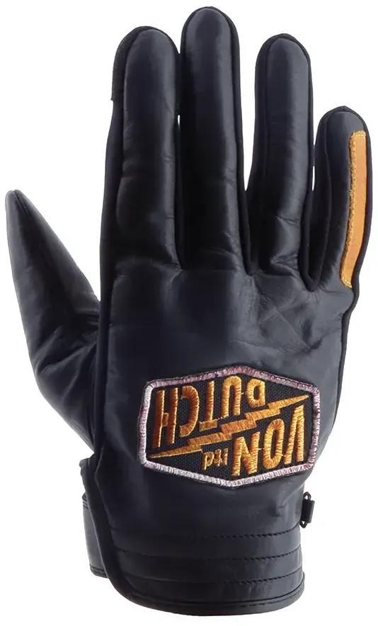 Von Dutch Storm Sommerhandschuhe - Black / Gold - 8