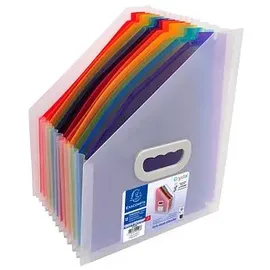 Exacompta Fächer-Stehsammler 55598E Transparent 26,5 x 32,5 cm 1 St.