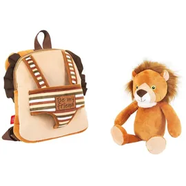 Perletti Lenny Lion 25 Cm Rucksack - Orange - One Size