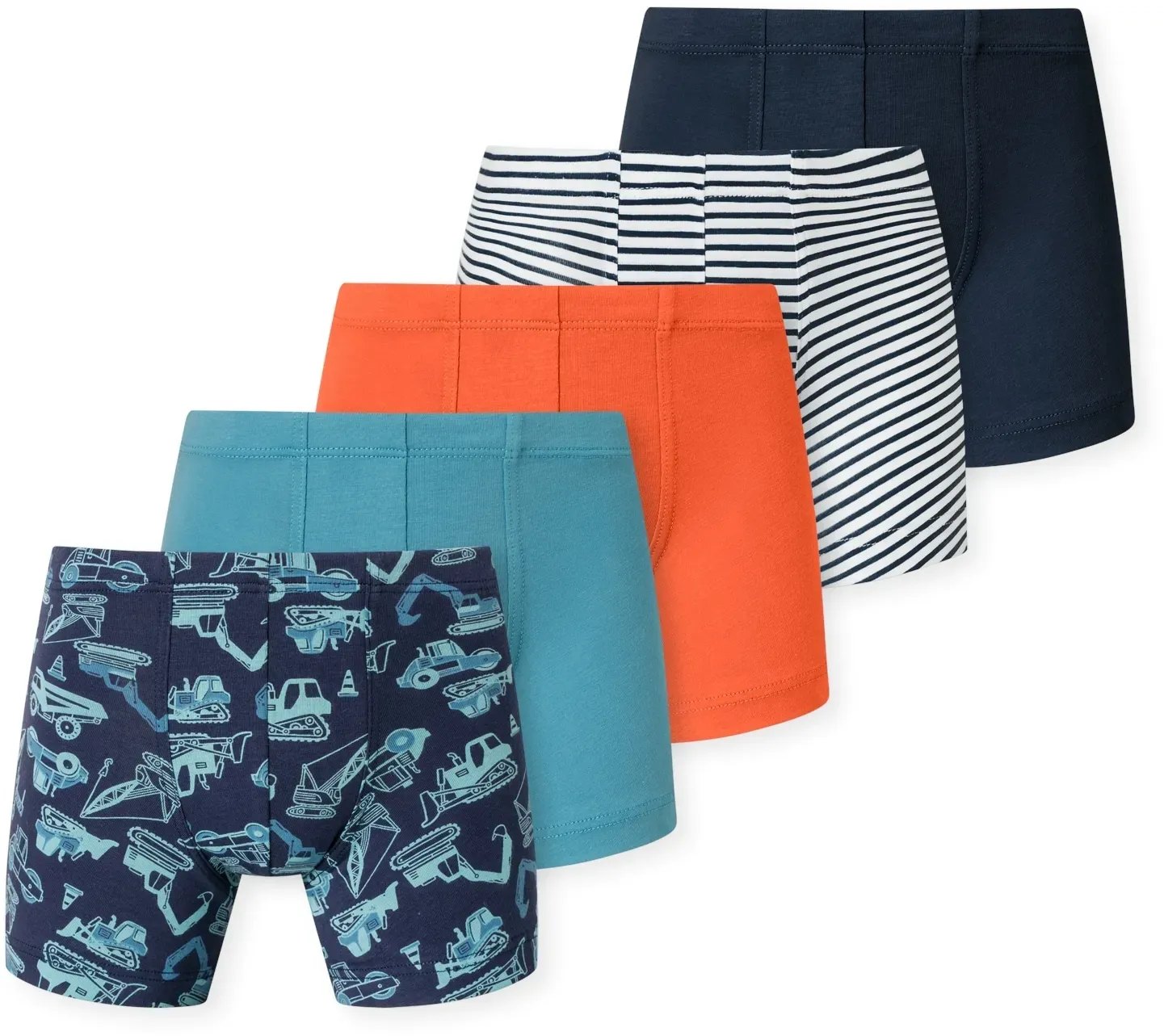 Schiesser Boxershorts, (5er-Pack), mit weichem Softbund Schiesser sortiert 2 128