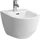 Laufen PRO Wand-Bidet, 1 Hahnloch, 360x530mm, mit seitliches Loch für Wasseranschluss, H8309527163041, Farbe: Schwarz Matt