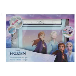 Disney Frozen Ausmalposter – 70 Poster mit Buntstiften und Stickern