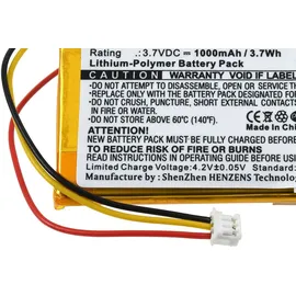 Powery Akku für Gaming Maus Schwarz