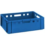 Buri Aufbewahrungskiste 60 x 40 x 20 cm 1-tlg. blau