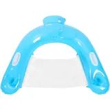 Schwimmender Badering mit Becherhalter Luftmatratze Wasserhängematte Poolliege