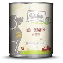 MjAMjAM - BIO für Hund 800g MjAMjAM Hund 6x800g BIO Schwein mit Kürbis