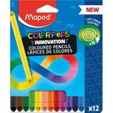 Maped Color Peps Buntstifte farbsortiert, 12 St.