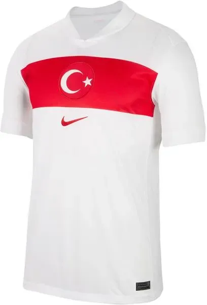 NIKE Herren Trikot Türkei 2024 Stadium Home, WHITE/SPORT RED/SPORT RED, M