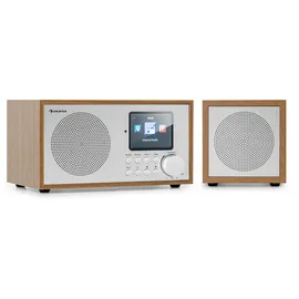 Auna Silver Star Mini Two Internet silber