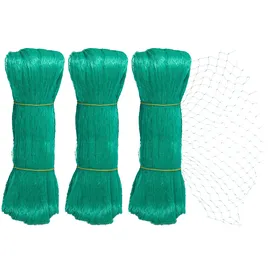 Relaxdays Vogelnetz 3er Set 10 x 4 m engmaschig