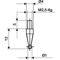 Käfer Messeinsatz Stahl passend zu Messuhren