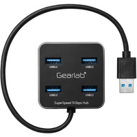 Gearlab 4 Port USB 3.2 Hub with USB-A