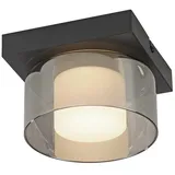 Paul Neuhaus LED-Deckenlampe Rika, Ø 15 cm, Glas, dimmbar